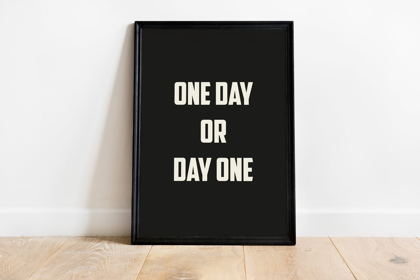 One Day or Day One
